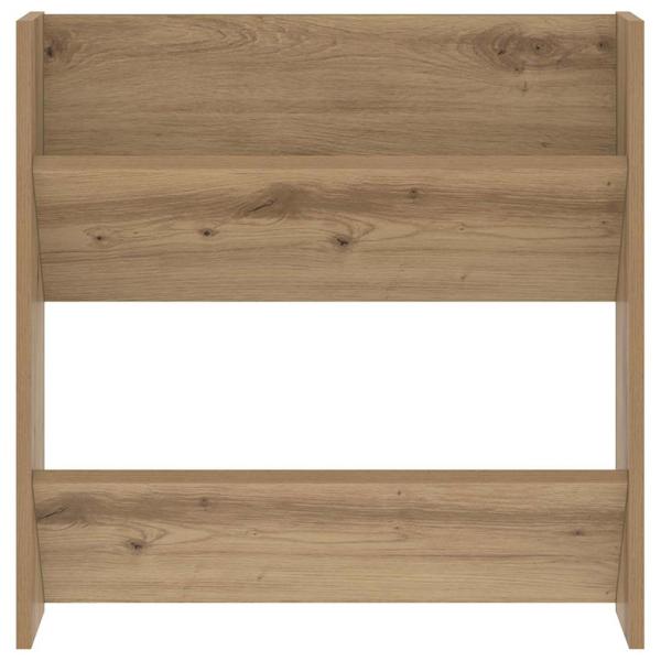 Schuhschrank 60 x 18 x 60 cm Holzwerkstoff Artisan-Eiche