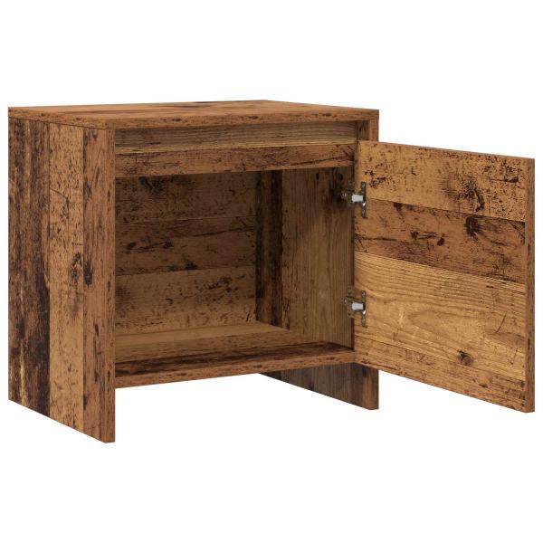 Nachttisch Altholz 45 x 34 x 44,5 cm Holzwerkstoff