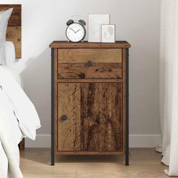 Nachttisch Altholz 40 x 42 x 60 cm Holzwerkstoff