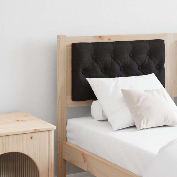 ARDEBO.de - Kopfteil Sonstiges Braun und Schwarz 150 cm Massivholz Kiefer