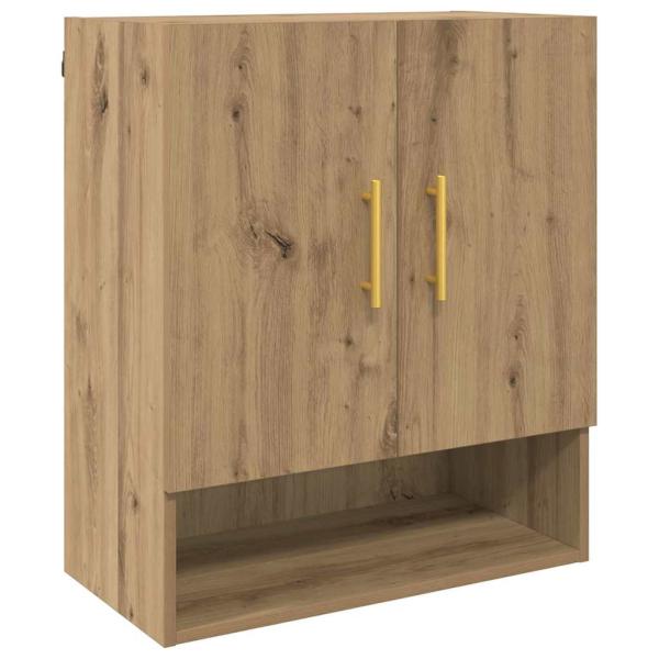 Wandschrank 60 x 31 x 70 cm Holzwerkstoff Artisan-Eiche