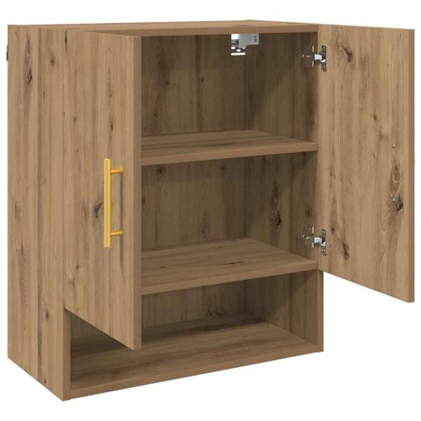 Wandschrank 60 x 31 x 70 cm Holzwerkstoff Artisan-Eiche
