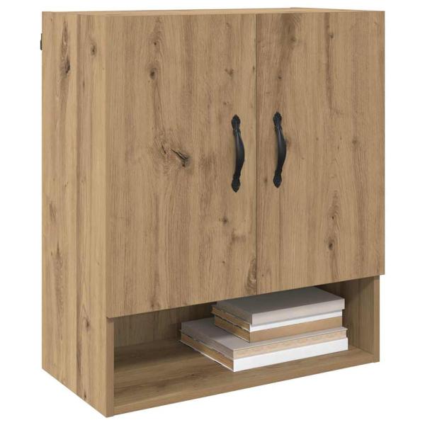 Wandschrank 60 x 31 x 70 cm Holzwerkstoff Artisan-Eiche