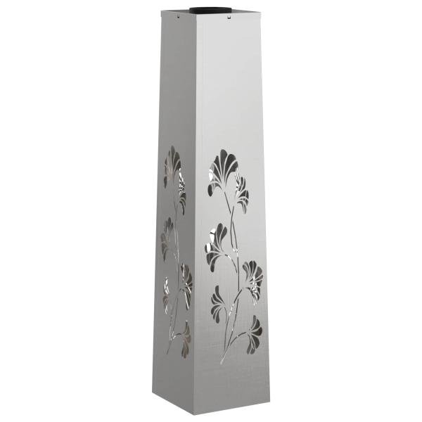 Solar LED Weg Licht 2 Stk. Warmes Weiß 18 x 18 x 80 cm