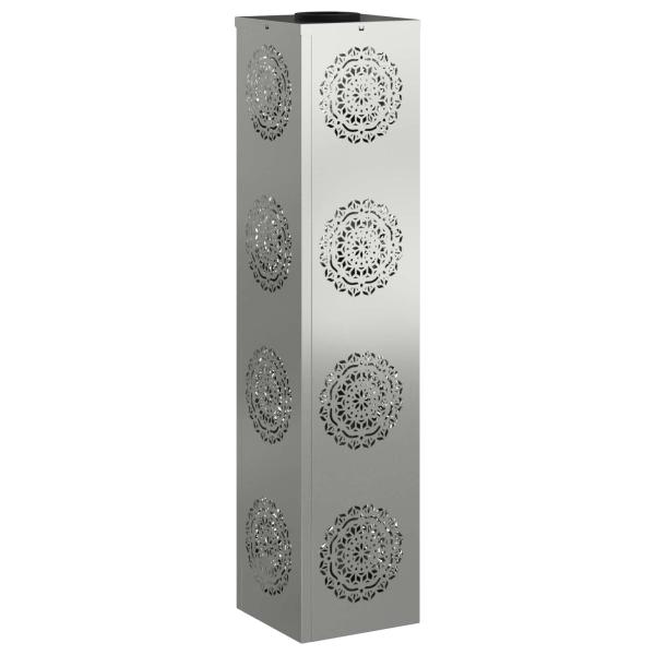 Solar LED Weg Licht 2 stk. Warmes Weiß 18 x 18 x 80 cm