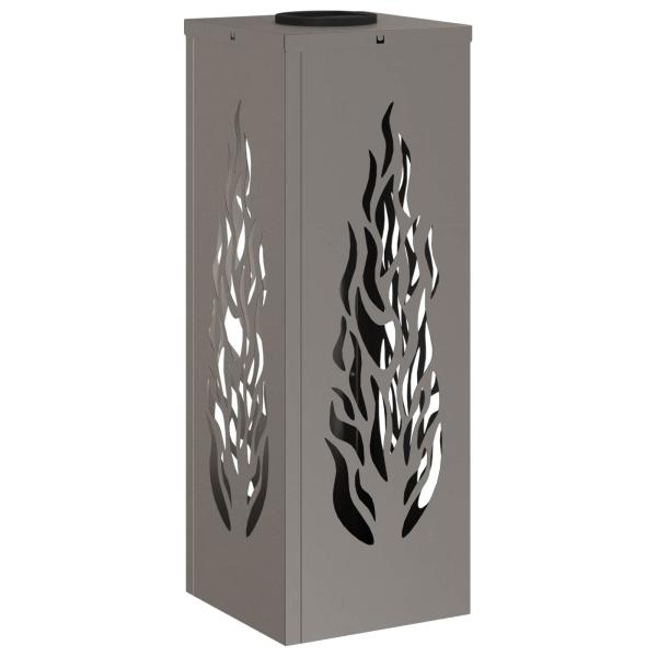 Solar LED Weg Licht 2 Stk. Warmes Weiß 18 x 18 x 50 cm