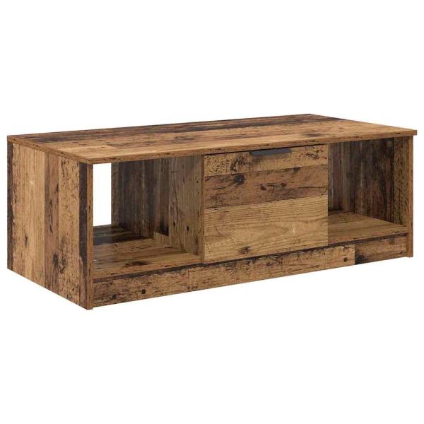 Couchtisch Altholz 102 x 50 x 36cm Holzwerkstoff