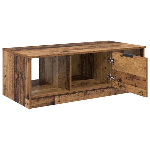 Couchtisch Altholz 102 x 50 x 36cm Holzwerkstoff