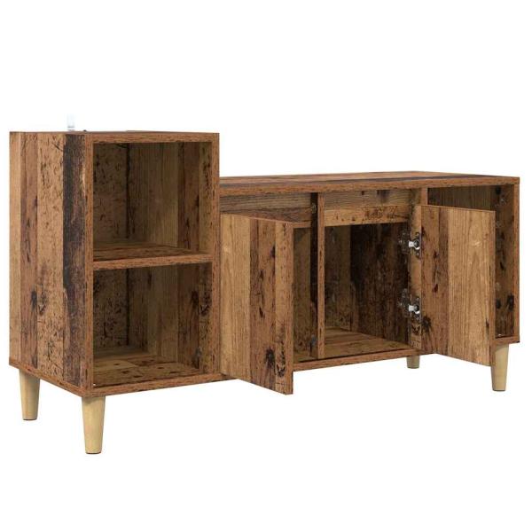 TV-Schränk 100 x 35 x 55 cm Altholz Holzwerkstoff