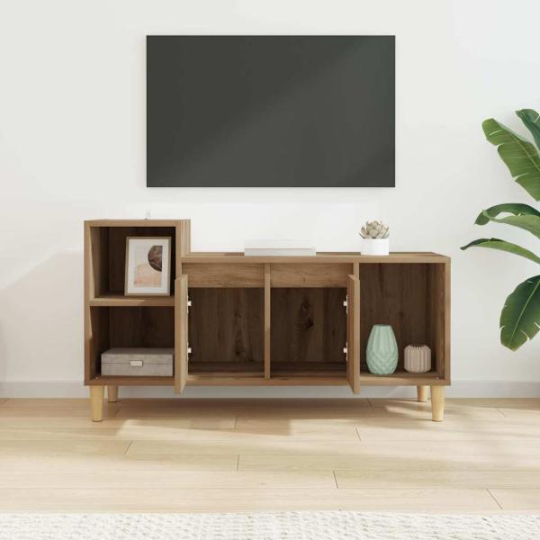 TV-Schränk 100 x 35 x 55 cm Artisan-Eiche Holzwerkstoff