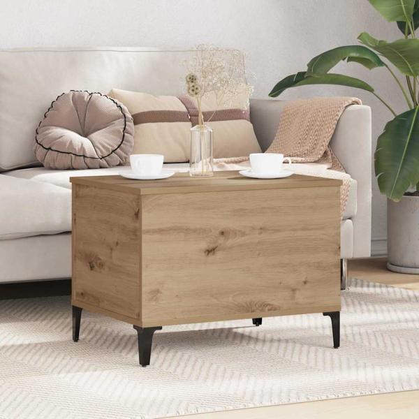 ARDEBO.de - Couchtisch Artisan-Eiche 60 x 44,5 x 45 cm Holzwerkstoff