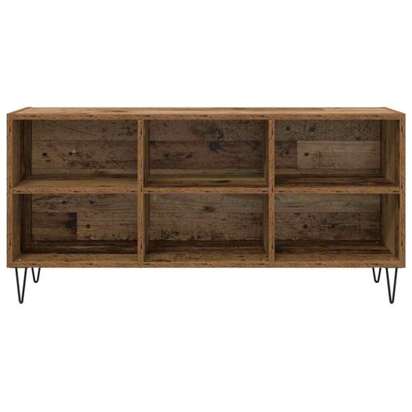 TV-Schränk 103,5 x 30 x 50 cm Altholz Holzwerkstoff