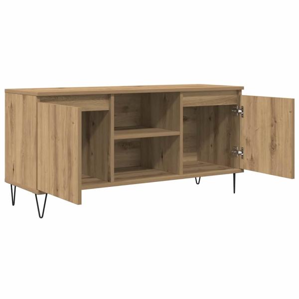 TV-Schränk 104 x 35 x 50 cm Artisan-Eiche Holzwerkstoff