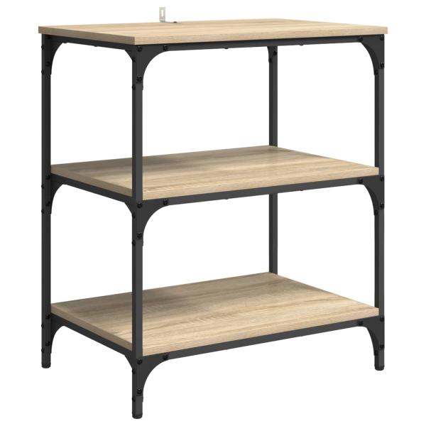 Küchentrolley Sonoma-Eiche 60 x 41 x 76 cm Holzwerkstoff
