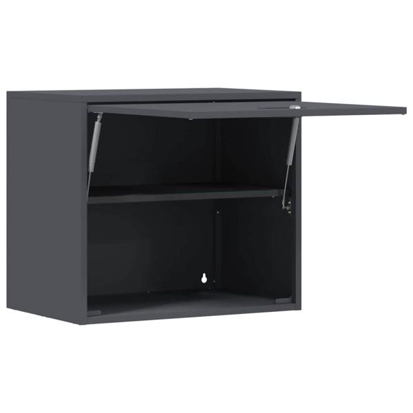 Wandschrank für die Garage mit Gasdrucklift-Tür Anthrazit
