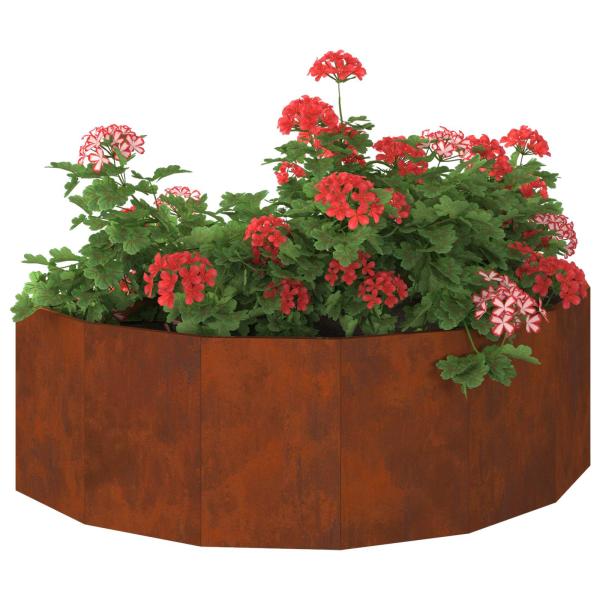 Pflanzk?bel Rostig 120 x 60 x 35 cm Wetterfeststahl