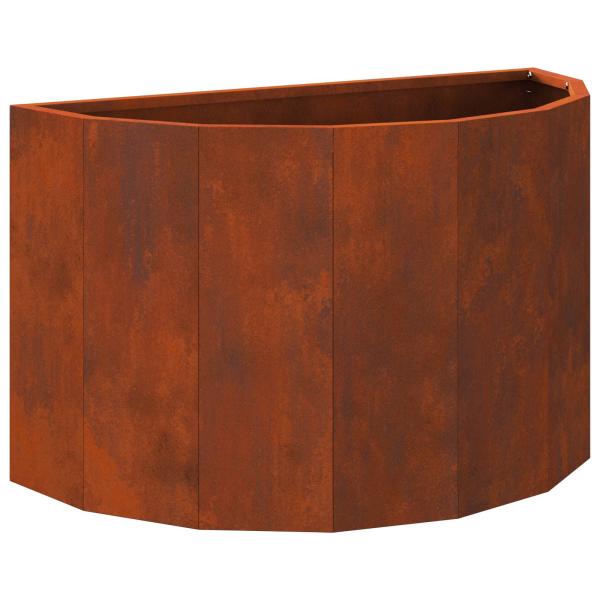Pflanzkübel Rostig 60 x 30 x 35 cm Wetterfeststahl