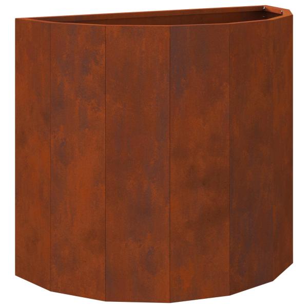 Pflanzkübel Rostig 60 x 30 x 50 cm Wetterfeststahl