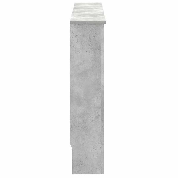 Heizkörperabdeckung Betongrau 172 x 19 x 81,5 cm Holzwerkstoff
