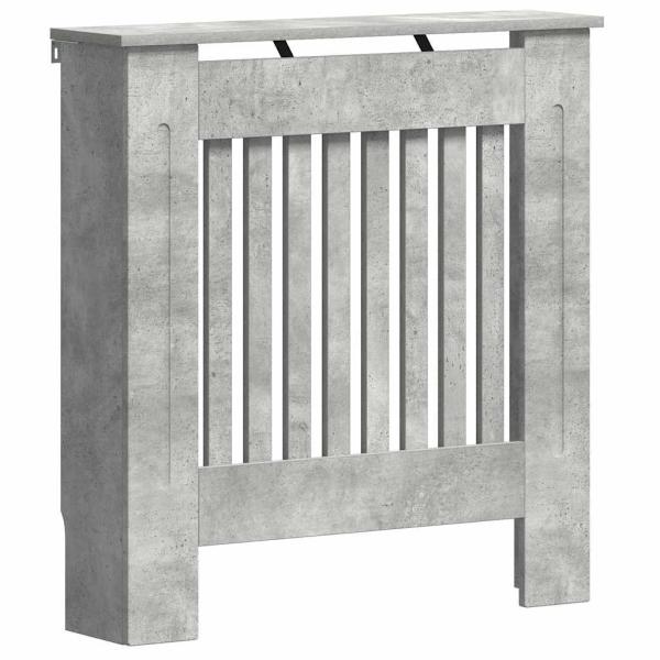 Heizkörperabdeckung Betongrau 78 x 19 x 81,5 cm Holzwerkstoff