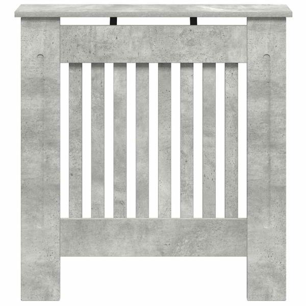 Heizkörperabdeckung Betongrau 78 x 19 x 81,5 cm Holzwerkstoff