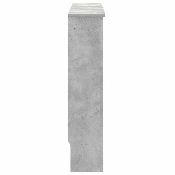 Heizkörperabdeckung Betongrau 78 x 19 x 81,5 cm Holzwerkstoff