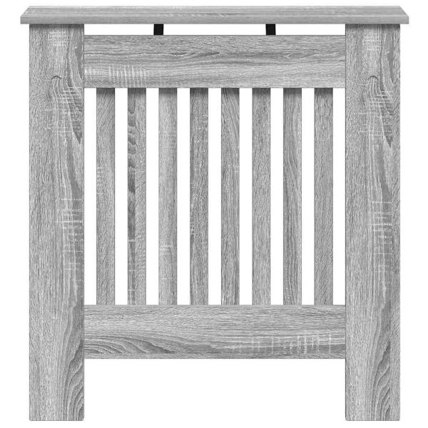 Heizkörperabdeckung Sonoma-Grau 78 x 19 x 81,5 cm Holzwerkstoff