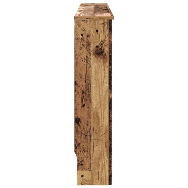 Heizkörperabdeckung Altholz 112 x 19 x 81,5 cm Holzwerkstoff