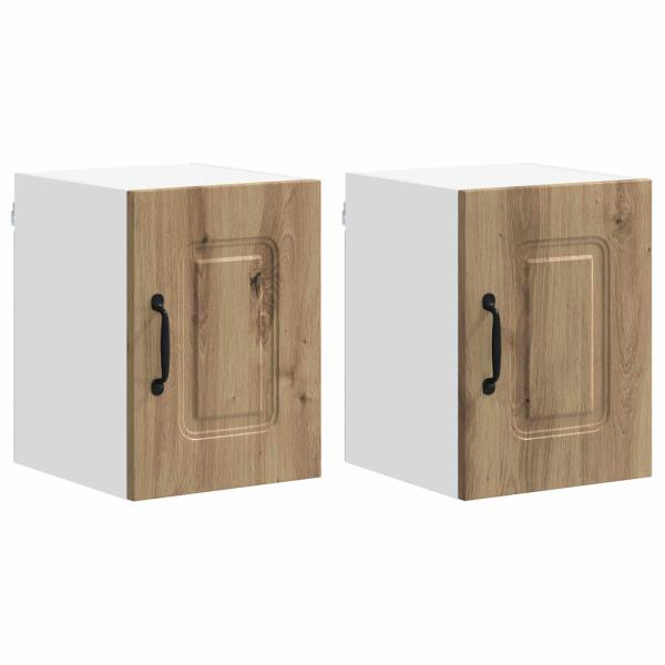 Geschirrspülerfront Kalmar 2 stk. Artisan-Eiche Holzwerkstoff