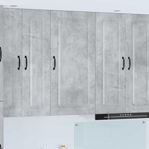 ARDEBO.de - Geschirrspülerfront Kalmar Betongrau 50 x 31 x 100 cm