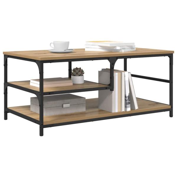 Couchtisch Artisan-Eiche 90 x 49 x 40 cm Holzwerkstoff