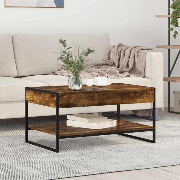 ARDEBO.de - Couchtisch Raucharbe 80 x 50 x 40 cm Holzwerkstoff