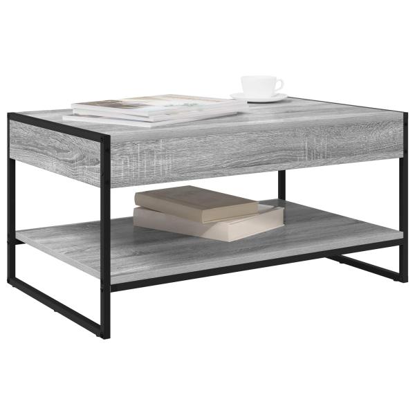 Couchtisch Graues Sonoma 80 x 50 x 40 cm Holzwerkstoff