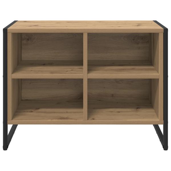 Schuhschrank 60 x 35 x 44 cm Holzwerkstoff Kunsthandwerk Eiche