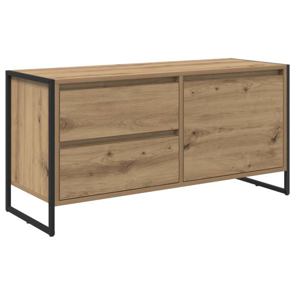 TV-Schränk 100 x 36 x 49.5 cm Kunsthandwerk Eiche Holzwerkstoff