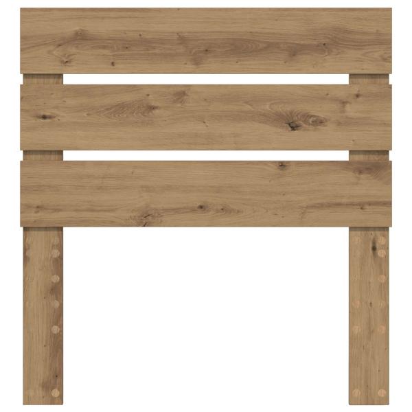 Kopfteil Artisan-Eiche Holzwerkstoff