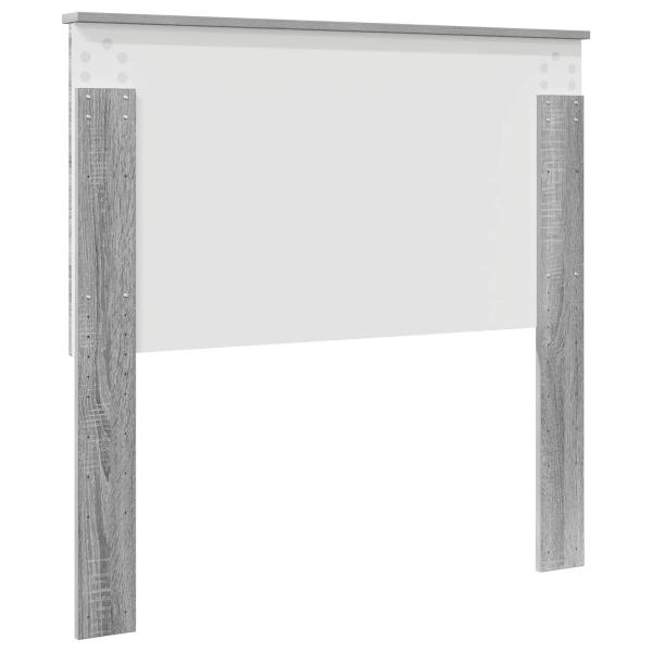 Kopfteil Graues Sonoma Holzwerkstoff