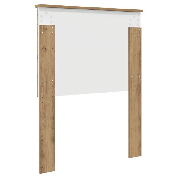Kopfteil Artisan-Eiche Holzwerkstoff