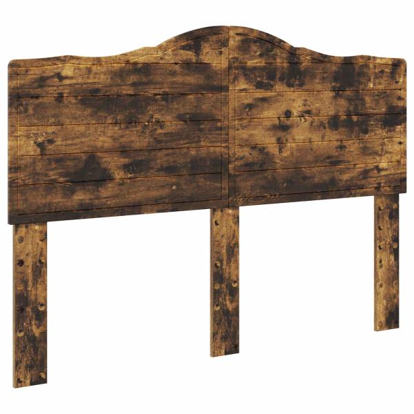 Kopfteil Geräucherte Eiche Holzwerkstoff