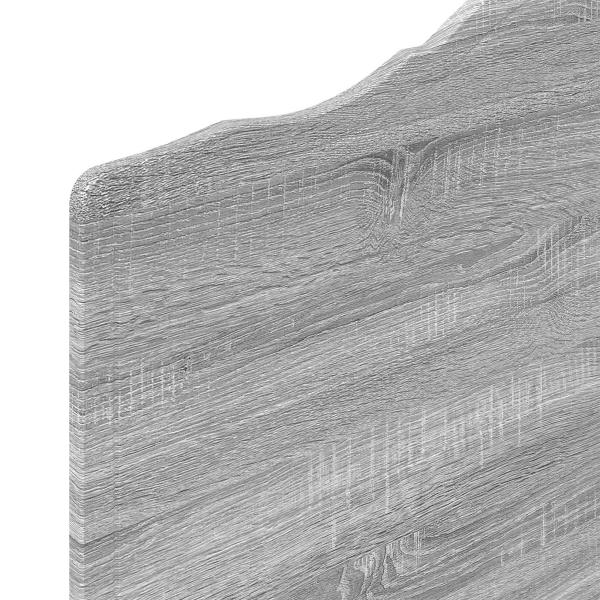 Kopfteil Graues Sonoma Holzwerkstoff