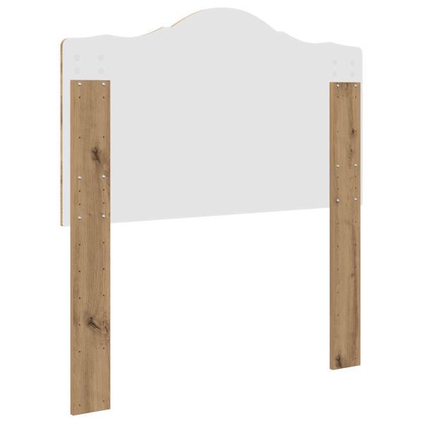 Kopfteil Artisan-Eiche Holzwerkstoff
