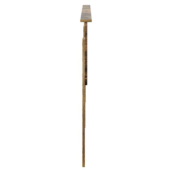 Kopfteil Geräucherte Eiche Holzwerkstoff