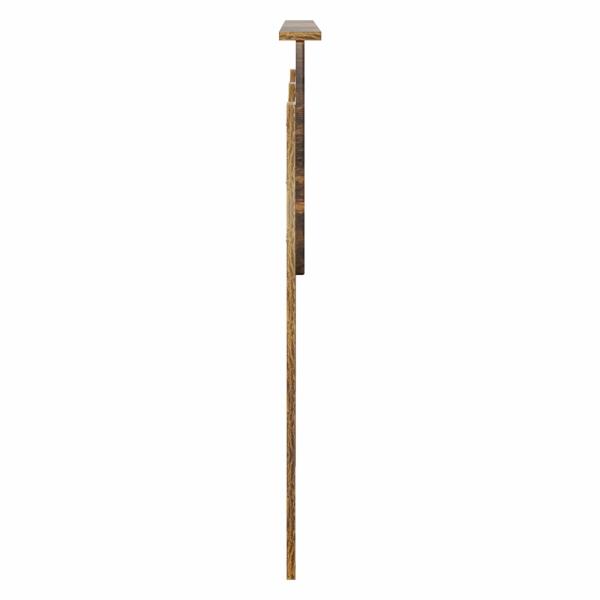 Kopfteil Geräucherte Eiche Holzwerkstoff
