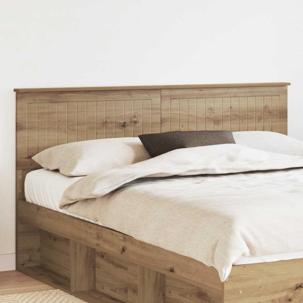 ARDEBO.de - Kopfteil Artisan-Eiche Holzwerkstoff