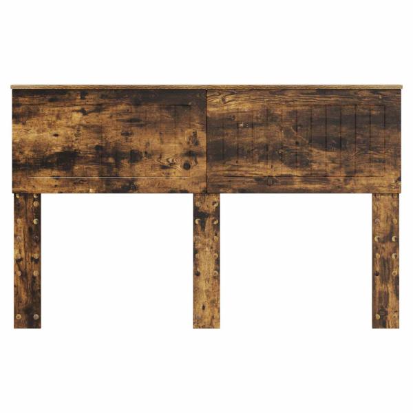 Kopfteil Geräucherte Eiche Holzwerkstoff