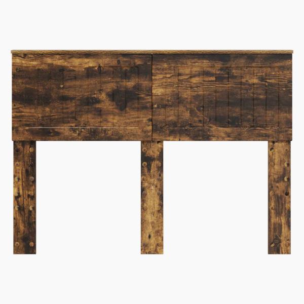 Kopfteil Geräucherte Eiche Holzwerkstoff