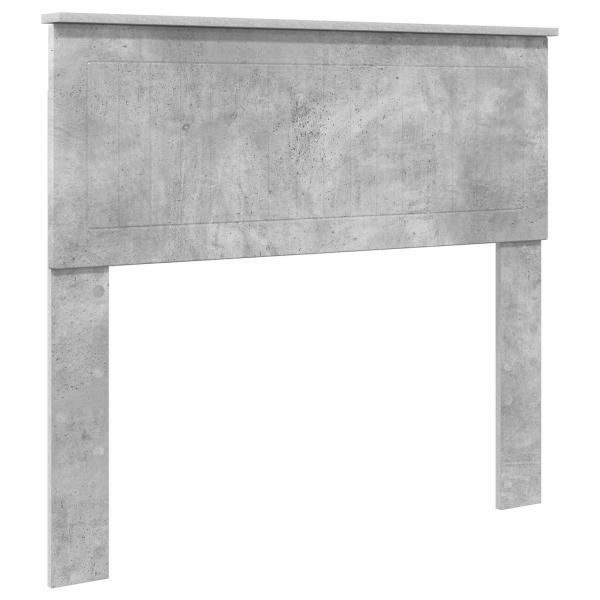 Kopfteil Beton Grau Holzwerkstoff
