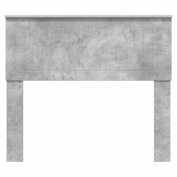 Kopfteil Beton Grau Holzwerkstoff