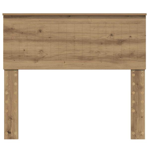 Kopfteil Artisan-Eiche Holzwerkstoff