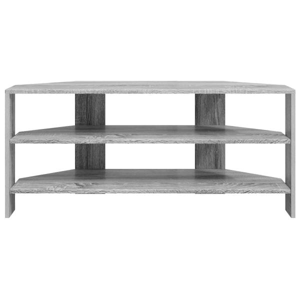 EckTVSchrank 100 x 40,5 x 45 cm Sonoma-Grau Holzwerkstoff